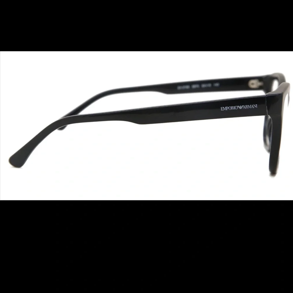 NWT Emporio Armani Elegant Black Glasses EA 3193 5875 52 16 140